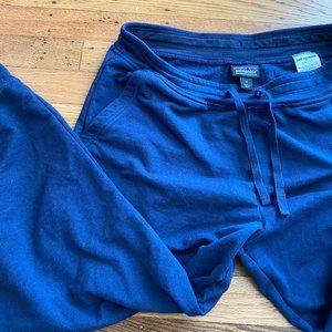 NWOT: Patagonia cropped sweatpants - Navy - Size S